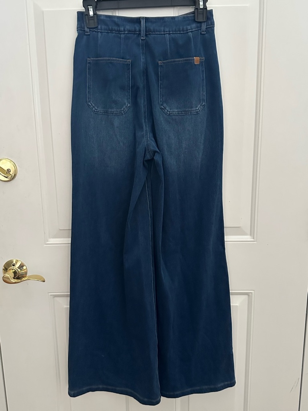 Halara Flex High Waisted Tummy Control Wide Leg Casual Jeans with Pockets - Picture 8 of 11